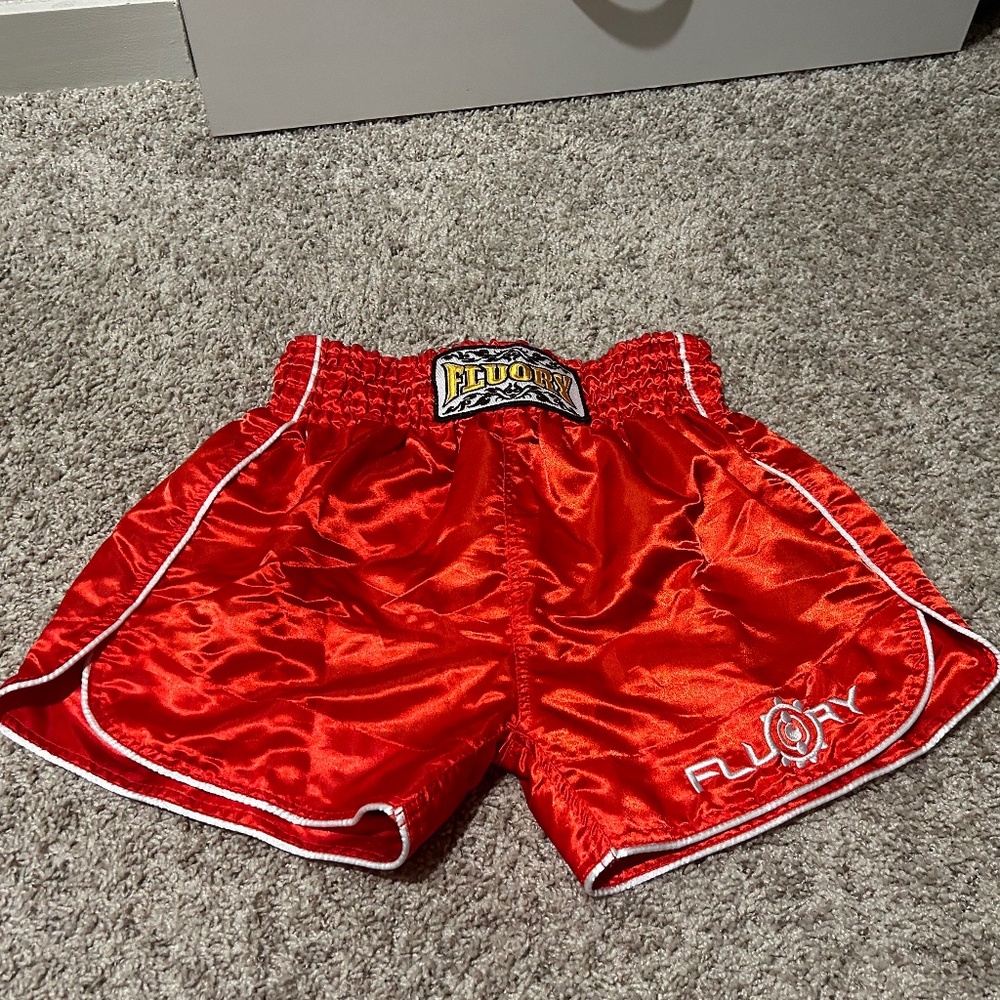 FLUORY Muay Thai / MMA Fight Shorts (M)